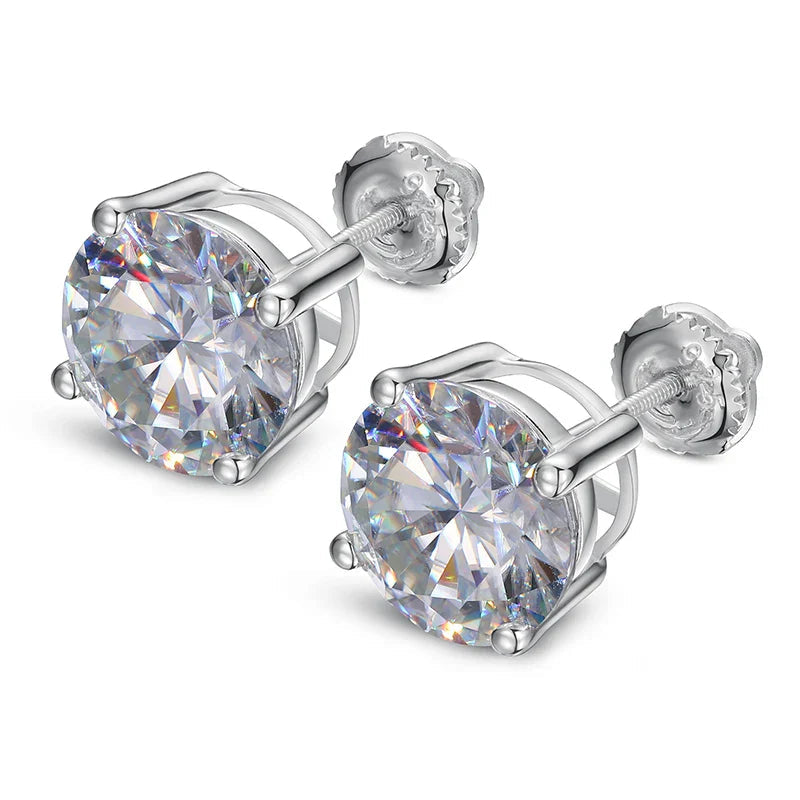 Moissanite Stud Earrings