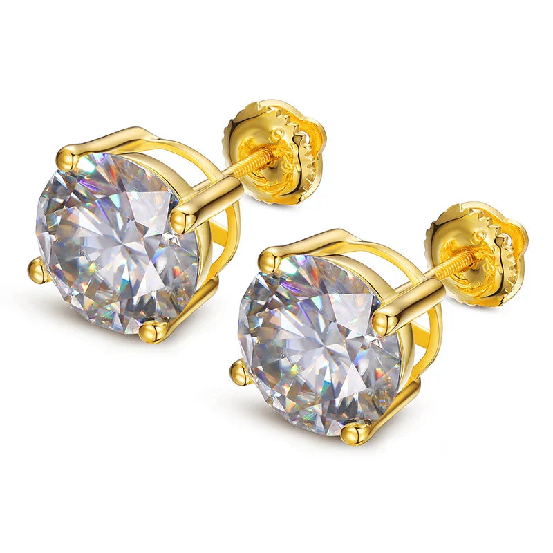 Moissanite Stud Earrings