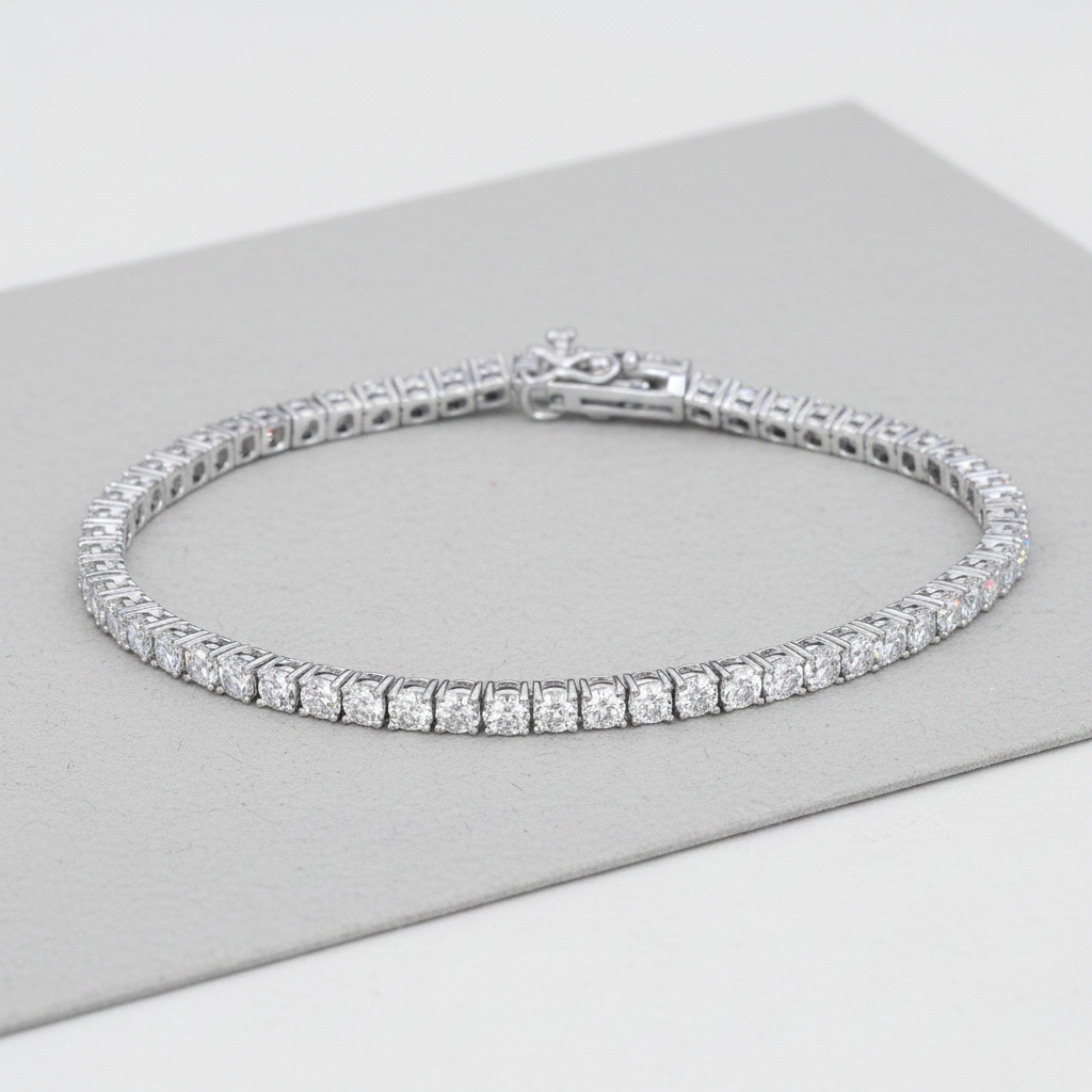 Moissanite Tennis Bracelet